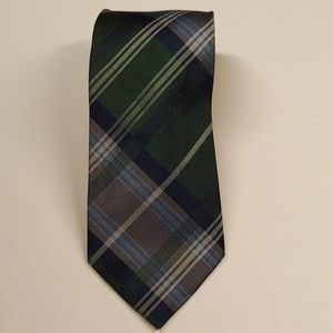 02  Michael Strahan Plaid Necktie